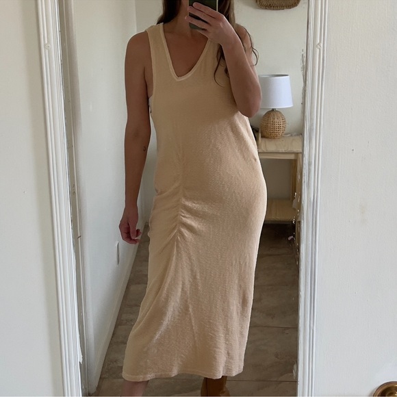 James Street Co Dresses & Skirts - James Street Co Towel Terry Dress • Sand